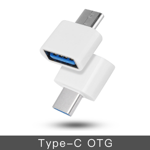 USB C USB dönüştürücü hızlı veri iletimi şarj plastik OTG adaptörü - Product Image 4