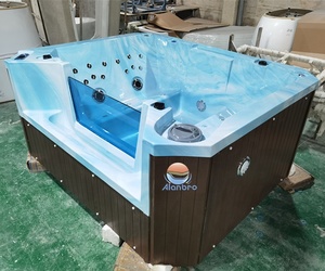 4-6 Người Bơi Spa Hồ Bơi Ngoài Trời Bồn Tắm Nước Nóng Acrylic Massage Whirlpool Bồn Tắm Với Nhà Máy Bán Buôn Giá Rẻ - Product Image 4