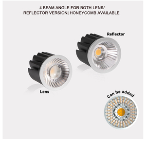 โมดูลดาวน์ไลท์ DC 24V แบบปรับแสงได้โมดูล MR16 LED ดาวน์ไลท์5W 7W 10W 12W - Product Image 3