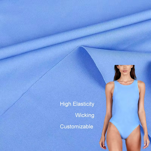 Mềm cảm ứng đôi mặt 4 cách căng spandex nylon vải chất lượng cao vải dệt kim cho đồ thể thao đồ bơi xà cạp đồ lót - Product Image 2