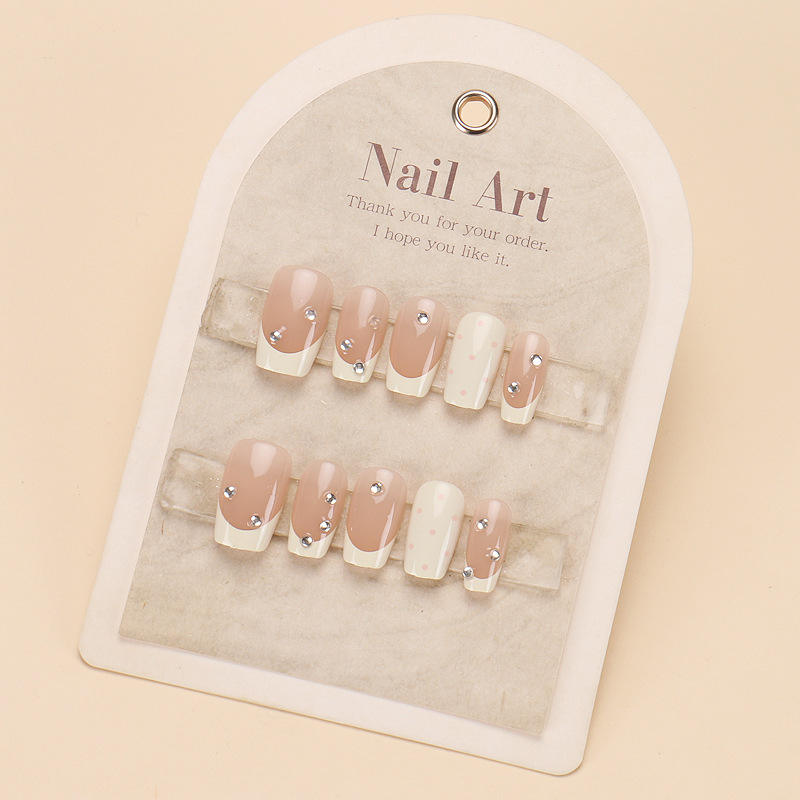 1695 À La Main Ongles M Taille 10 Pièces Boîte