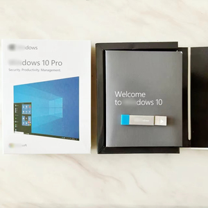 Venta al por mayor Win 10 Professional USB Drive Versión FPP Key Retail Box Licencia de por vida Activación en línea Sistema operativo Internet