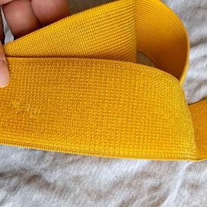 <strong>Soft</strong> Woven Hook and <strong>Loop</strong> Sewing 10cm Width <strong>Elastic</strong> Garment Accessories Sustainable Rubber Material Printing Color Hook <strong>Loop</strong>