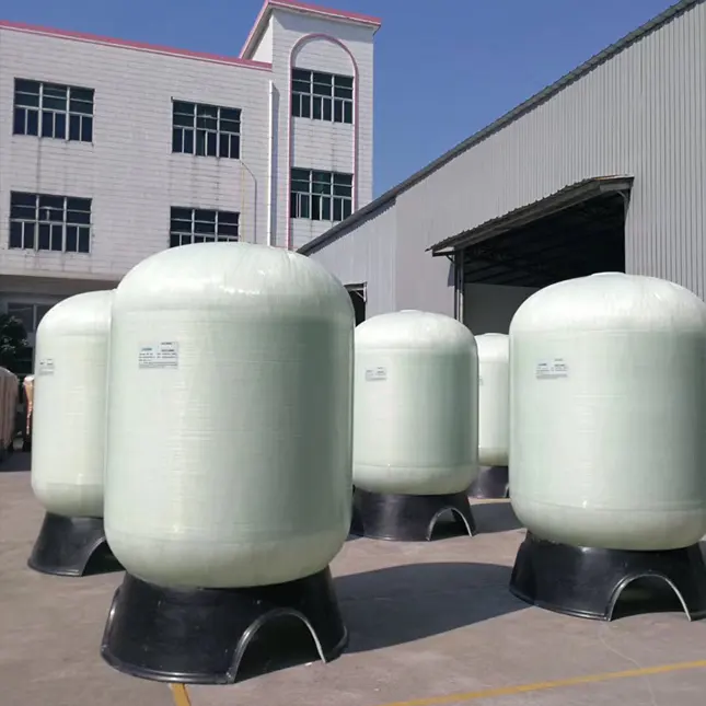 Fácil de instalar, de agua FRP tanque de filtro de agua FRP tanque de agua para tratamiento de agua