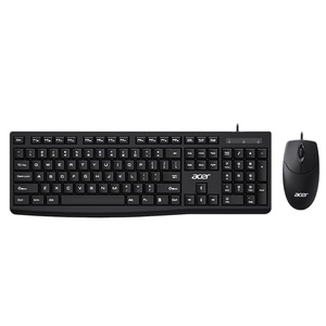 Teclado y ratón con cable para ordenador de escritorio, juego de teclado y ratón especial para oficina - Product Image 1