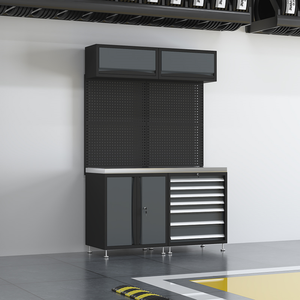高容量新款工具柜工作台车库木质工具柜高品质汽车维修工具箱箱 - Product Image 3