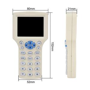 Alle Karten unterstützung RFID NFC Card Cloner Copier Reader Writer für IC ID HID UID Decoder NFC Reader Schlüssel anhänger Karten Programmierer