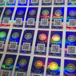 Custom Free Design Security Label Hologram QR <strong>Code</strong> Sticker with <strong>Verification</strong> System - Product Image 4