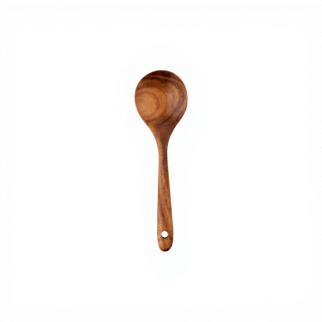 Cuillère à assaisonnement 23,8*7cm - Marron