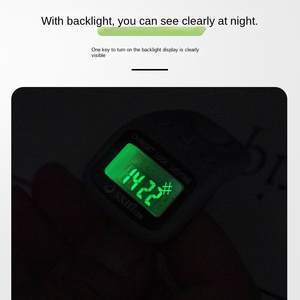 Multi-funzione digitale LED contatore con Display luminoso può essere carica-iOS funzione di sistema di funzionamento sveglia - Product Image 2