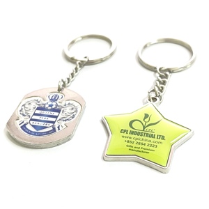 Hot Selling High Quality Metal <strong>Key</strong> Chain Novelty Design Detachable Different Shape Metal <strong>Key</strong> Chain - Product Image 1