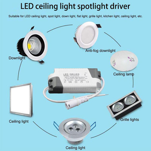 Ulter พาวเวอร์ซัพพลาย Led แบบบาง9W 10W 12W 15W 18W 24W,ไดร์เวอร์ Led สำหรับระบบไฟ Led ในอาคาร Ic ไดร์เวอร์ Led กระแสไฟฟ้าคงที่ - Product Image 6