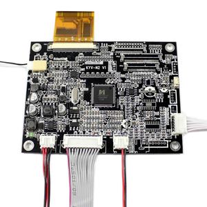 Placa controladora Lcd Vga Av, pantalla Lcd, todo en uno, Panel Industrial, ordenador PC, 7 pulgadas, 800X600, 60 Pines, módulo de pantalla Lcd de 7 pulgadas