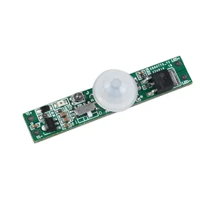 PIR03 DC12V-24V 6A датчик движения PIR с датчиком дневного света-время задержки Регулируемая функция движения Pir для алюминиевого профиля