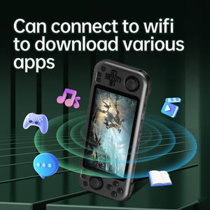 2024ใหม่5.0นิ้ว IPS ระบบแอนดรอยด์แบบโอเพ่นซอร์สคอนโซลเกมมือถือ RG3566เครื่องเล่นวิดีโอเกม PSP PS1 - Product Image 5