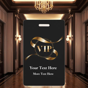 Di lusso PVC foto carta d'identità con RFID & NFC Digital Business dipendente VIP controllo di accesso QR codice & codice a barre per uso alberghiero - Product Image 2
