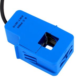 100A/50mA SCT013000 Sensor de transformador dividido no invasivo Transformador de sensor de corriente de núcleo dividido de Transformador de color azul - Product Image 6