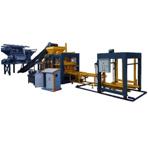 Production <strong>Line</strong> <strong>QT5</strong>-<strong>15</strong> Automatic Hydraulic Concrete Interlocking Curbstone <strong>Block</strong> Making Equipment