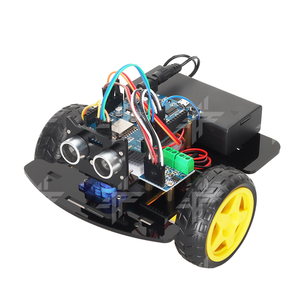 Eparthub Educational Smart Robot Car Kit With Obstacle Avoidance and Wireless Remote <strong>Control</strong> Using ESP8266 D1 WIFI for Makers