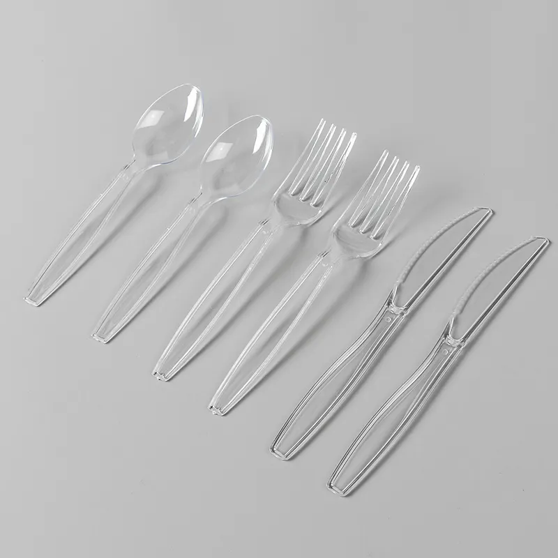 Nomes de talheres conjunto de faca colher de plástico garfo