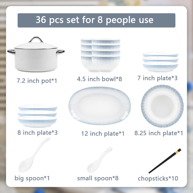 white-36 pcs