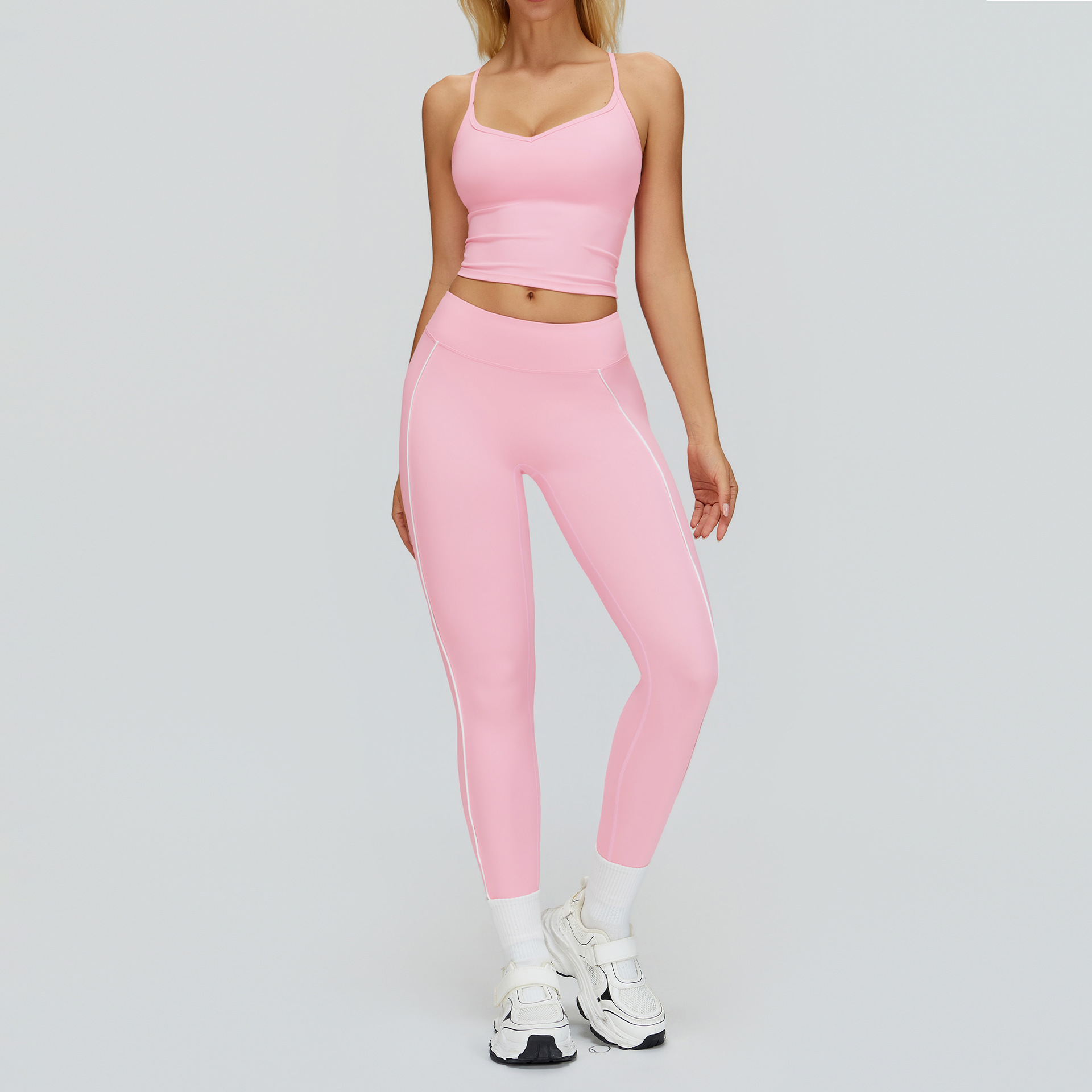 2501 Vest & 2501 Pants - Cherry Blossom Pink