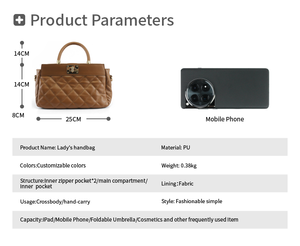 <span class=keywords><strong>2025</strong></span> New Màu Sắc Tương Đối Với Phụ Nữ Công Suất Lớn Hai Mảnh Với Ví Đơn Giản Kết Cấu PU Da Túi Xách - Product Image 4