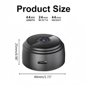 Mini cámara de seguridad 1080P Cámara IP visualización remota con iOS Android Aplicación de teléfono HD WiFi hogar Interior Exterior cámara para bebé - Product Image 2