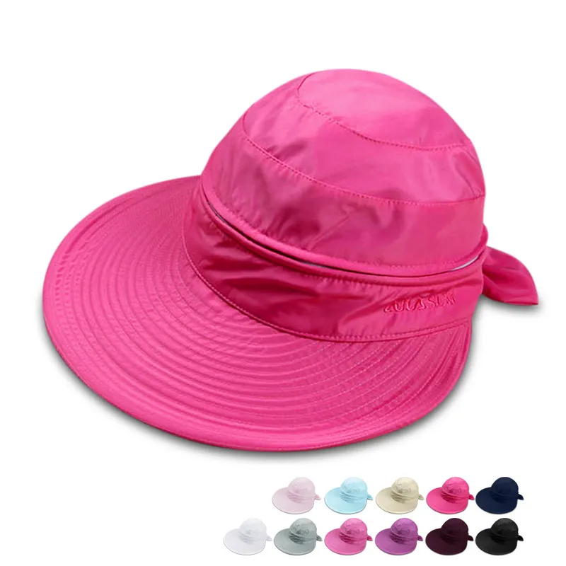 Gorra de Golf con visera para mujer, gorro de Golf con visera Anti-Uv, protección solar, ajustable, suave, deportiva, sin tapa para chica