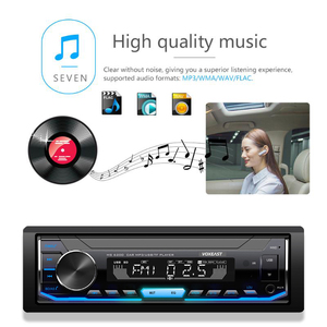 AUX Bluetooth Car Stereo 1 año de garantía USB TF Slots Mic Entrada 4 RCA Salida Car Charger Control remoto Carga rápida AAC FLAC - Product Image 6