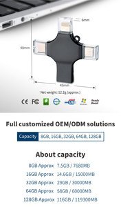 4 in 1 High Speed Otg <strong>Usb</strong> Flash Drive 8Gb 16Gb 32Gb Phone <strong>Usb</strong> <strong>2</strong>.<strong>0</strong> 3.<strong>0</strong> Memory Stick 64Gb 128Gb Type C Pendrive for Iphone