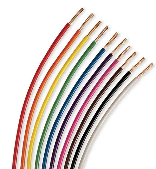 De bajo voltaje actual de plomo 1,5mm 2,5mm de cable flexible para la construcción de cable de alimentación