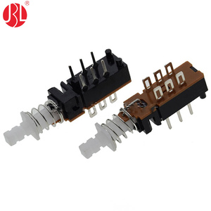 PBS-22H03 interruttore a pressione DPDT attraverso il foro ad angolo retto che blocca momentaneo interruttore a pulsante 2 p2t - Product Image 6
