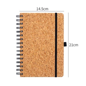Customizable A3 Spiral <strong>Notebook</strong> Eco-Friendly Cork Strap Cross-Border Design for Foreign Trade Customizable Logo Leather - Product Image 5