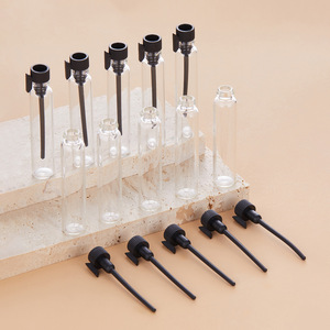 Popular Mini 1/<strong>2</strong>/3 ml Small Glass Bottle Samples Can Be Refilled Bottle Essential Oil <strong>Perfume</strong> test Bottle Multi-color - Product Image 2