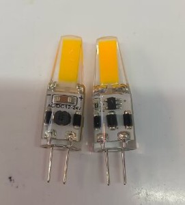 G9 G4ประหยัดพลังงานหลอดไฟ LED 12V 220V หรี่แสงได้2W 2200K 2400K หลอดไฟสีเหลือง Bi-PIN cob หลอด G4 - Product Image 5