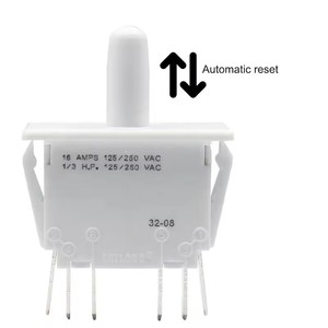 DPDT Push-Pull 6 PIN interblocco doppio passaggio interruttore di chiusura porta doppio palo interruttore porta scorrevole per macchina da gioco - Product Image 5