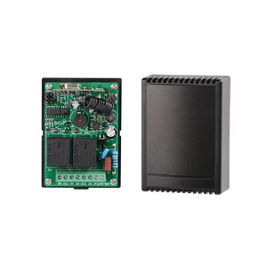 <strong>Fixed</strong> <strong>Code</strong> Dip Switch <strong>2</strong> Channel 433/315mhz Gate Garage Door Opener on of Wireless <strong>Remote</strong> <strong>Controller</strong> 12V-24V Rf Receiver - Product Image 1