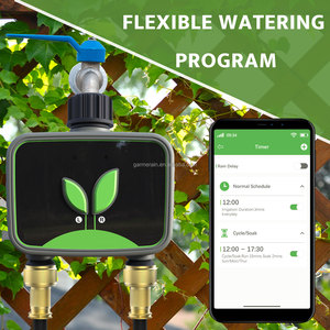 WIFI Sprinkler Timer 2 Uscita Smart Tubo Timer con Pioggia Ritardo Intelligente + APP di Controllo Sistema di Irrigazione Automatico per Prati e Cortile - Product Image 6