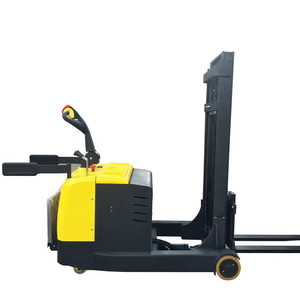 スタッカー3m2トン油圧フォークリフトフル電動パレットスタッカースタンド電動ドライブスタッカー