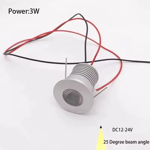 ไฟสปอตไลท์ LED 12V 1W ไฟดาวน์ไลท์ติดผนังแบบฝังเพดานขนาดเล็กสำหรับตู้โชว์เครื่องประดับ - Product Image 3