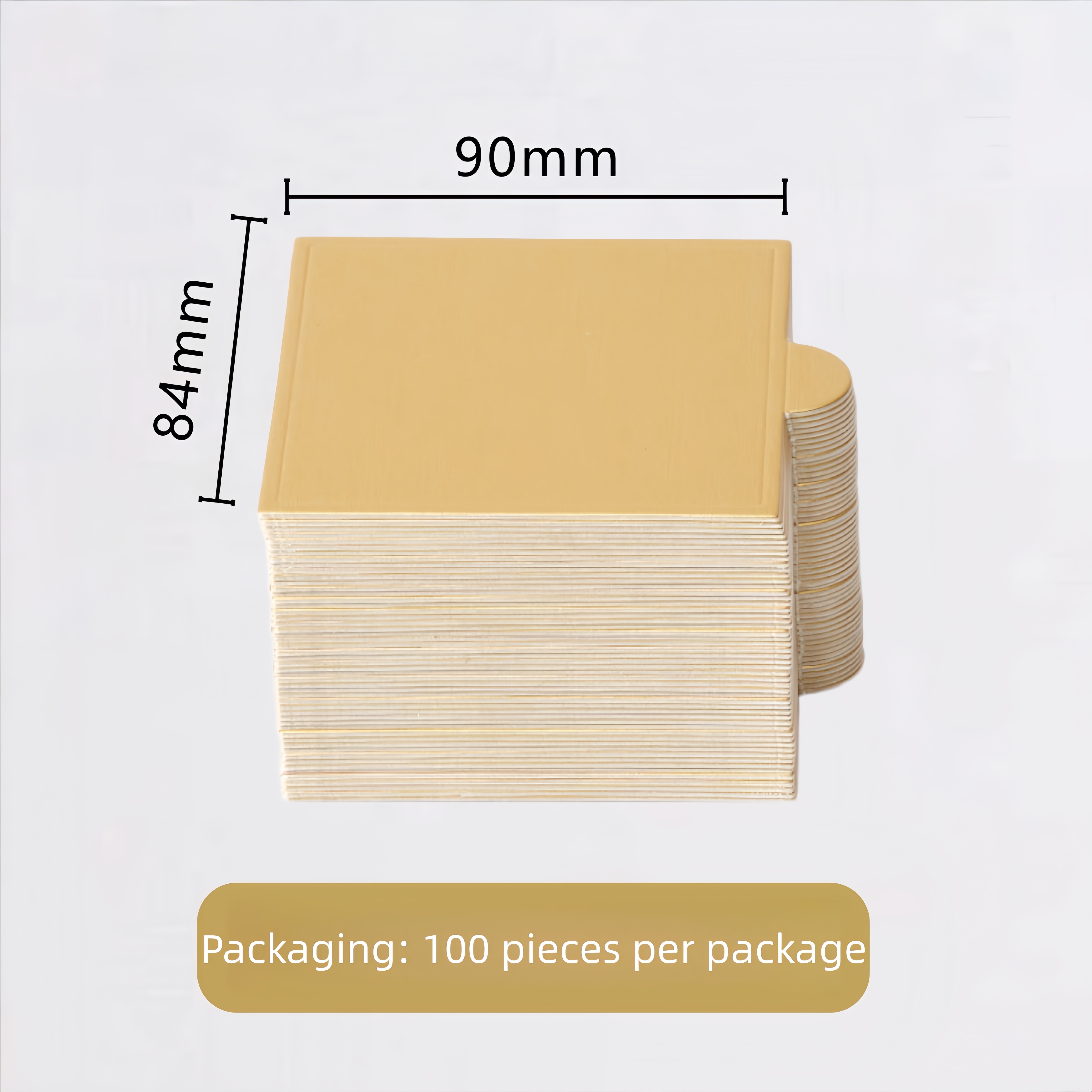 Large square: 90*84mm