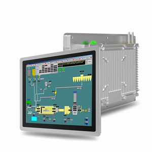 IP65 pannello industriale impermeabile PC Android Win Linux sistema Fanless Touch Screen 8GB + 32GB Computer Desktop incorporato I3