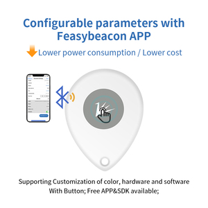 400m Long Range IP67 iBeacon Bluetooth 5.2 nfr 52832 <strong>Wireless</strong> Beacon <strong>for</strong> IoT Location Broadcasting