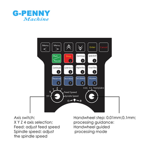 Individualisierung DSP-J2 XHC CNC Offline-Controller 3/4 Achsen-Bewegungskontroller anstelle von DSP A11/A18 Steuersystem