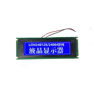 Monochrome 240x64 Punkte grafische einfache Schnitts telle mit 8-Bit-MPU-LCD-Modul - Product Image 1