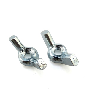 Yüksek kaliteli çinko kaplama ASME b18.1/2 3/4 "" 1 "SAE SAE 2 5 8 CS cıvata kanat somunu - Product Image 2