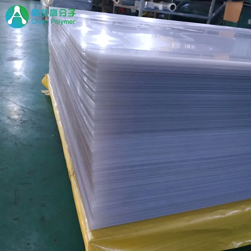 0.2mm/0.5mm/0.8mm/1mm/1.5mm 엄밀한 Thermoforming PVC 플레스틱 필름 목록 공간 PVC 투명한 장