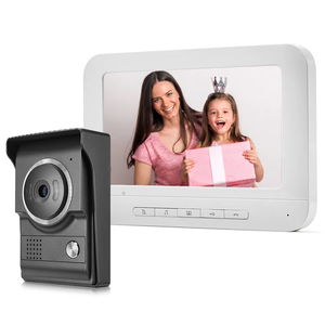 Nueva llegada sistema de intercomunicación de vídeo con cámara de timbre impermeable para la seguridad del hogar Video puerta teléfono intercomunicador Sys - Product Image 1