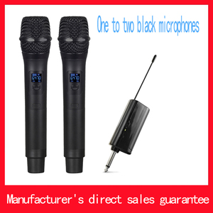 Factory Dual Channel 6.5mm Ultra-high Frequency Wireless Microphone for <strong>Mixer</strong>, Computer Podcast, <strong>YouTube</strong> Karaoke